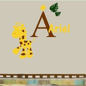   and Birdie Personalized Name Nursery Wall Decal Set 