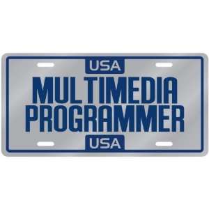  New  Usa Multimedia Programmer  License Plate 