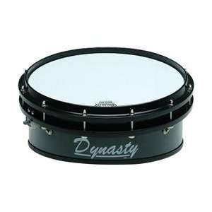  Dynasty Wedge 14 Marching Snare White w/ Silver Hdwr 