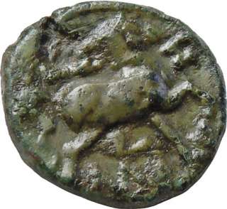 Thessalian League AE17 mm Authentic Ancient Greek Coin  