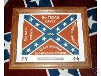 Confederate Flag, Civil War Flag9th Texas Cavalry  