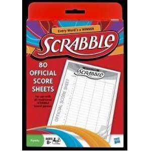  Scrabble Score Sheets Toys & Games