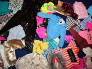 VB330 Barbie Doll Lot of Vintage Clothing ~ 62 Pieces  