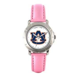 Auburn Tigers Game Time Player Pink Strap Ladies NCAA Watch:  
