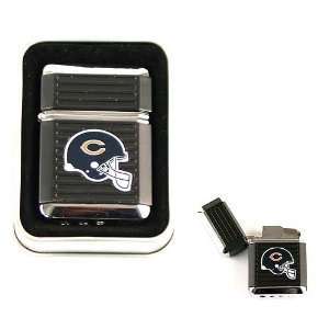  Chicago Bears NFL Flip Top Butane Lighter in Tin Box 
