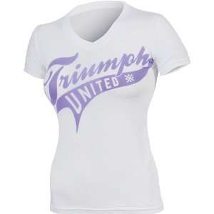  Triumph*United Womens Swift V Neck Tee