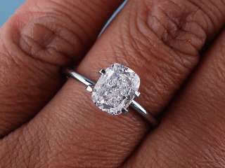 54 CT CUSHION CUT DIAMOND SOLITAIRE ENGAGEMENT RING  
