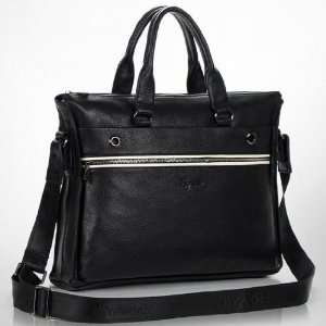   Leather Business Briefcase Shoulder Bag for Men