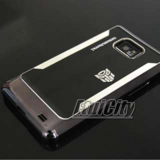   Transformers Aluminium Hard Case For Samsung Galaxy S 2 i9100 Black