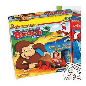  Classic Storybook Game   Curious George Discovery Beach Toys & Games