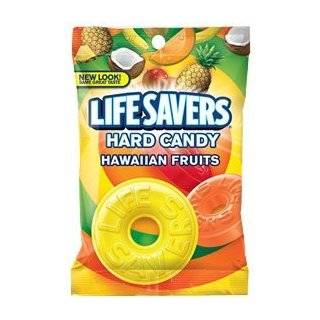 Lifesaver hawaiian fruits hard candy peg bag   6.25/bag, 12 ea