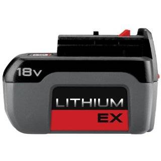 Porter Cable PC18BLEX 18 Volt Lithium Ion Cordless EX Battery Pack