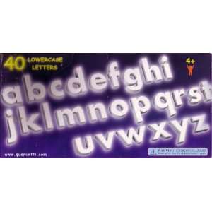   Glow in the Dark Magnetic Letters   40 Lowercase Letters: Toys & Games