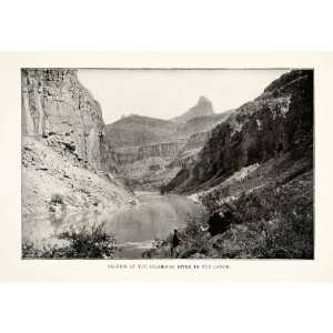  1902 Print Colorado River Grand Canyon Earth Gulf Arizona 