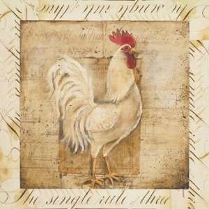  Rustic Farmhouse Rooster I   special by Kimberly Poloson 