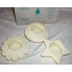  PartyLite SEa Drifters Tea Light Candle Holder Trio: Home 