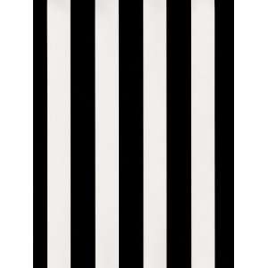  Large Stripes Gray and Black on White Wallpaper in Tuxedo 