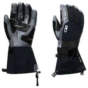 Outdoor Research Womens Northback Gloves Black/Grey (L)