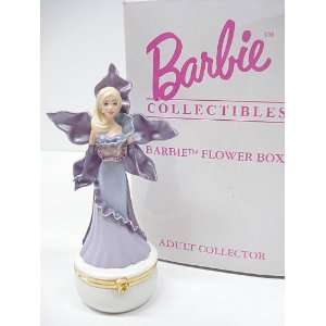  Barbie Collectible Flower Box   Avon 2002 Toys & Games