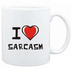  Mug White I love Sarcasm  Hobbies