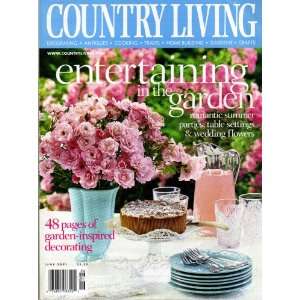  Country Living Magazine June 2001    Entertaining in the 
