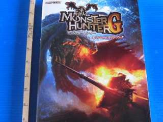 Monster Hunter G Wii edition Official Guide Book CAPCOM  