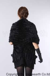 150 new real rabbit&wool line fur 3 color jacket/coat  
