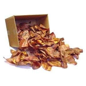 300 NATURAL PIG EARS   DOGS LOVE THESE!  