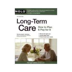  Long Term Care 8th (eighth) edition Text Only Joseph 