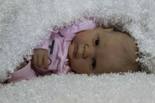 Reborn Gabriele Fagan baby girl lifelike doll  