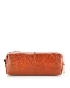Christopher Kon Leather Cosmetic Bag, Tan  