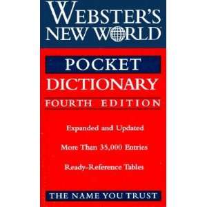   New World Pocket Dictionary [WEB NEW WORLD WEB NEW WORLD PC] Books