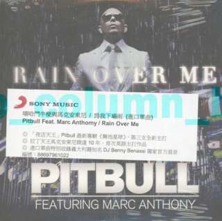  Rain Over Me (2011) CD w/sticker MARC ANTHONY BENNY BENASSI  