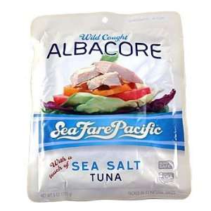 Wild Caught Sea Salt Albacore Tuna Sea Fare Pacific 6oz  