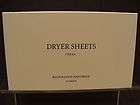 1x RESTORATION HARDWARE fresh scent SIGNATURE CLEANING DRYER SHEETS 