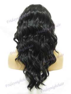 NEW Top Quality Synthetic Lace Front Full wig GLS50 1B  