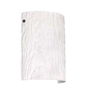   Single Light Compact Fluorescent Wall Sconce with Bl
