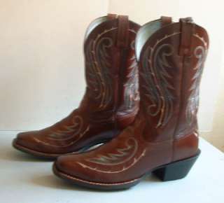 Womens Cowboy Boots Ariat Cordovan Stockman   8 B  