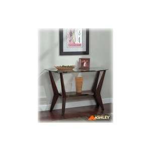  Ashley Collection Sofa Table Dark Brown: Home & Kitchen