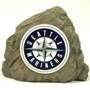    SEATTLE MARINERS LOGO STANDING GARDEN STONE!: Sports & Outdoors