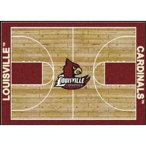    NCAA Home Court Rug   Louisville Cardinals: Sports & Outdoors