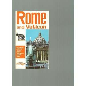  Rome and Vatican (Practical Artistic Guide Book Including Large 