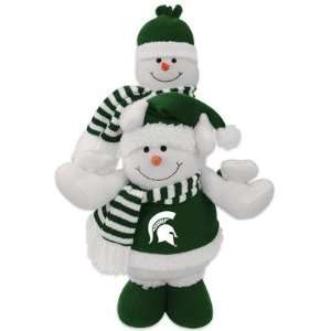    NCAA Two Snow Buddies Table Top   Michigan State: Home & Kitchen