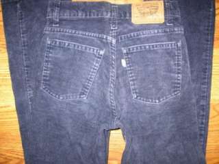 VTG Levis Corduroy Pants Jeans 5 pc. lot size 12 70s  