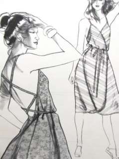 Stretch & Sew 1596 Halter Wrap Maui Dress Pattern Bust 30 44 