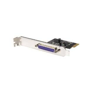 StarTech 1 Port PCI Express Dual Profile Parallel Adapter Card 
