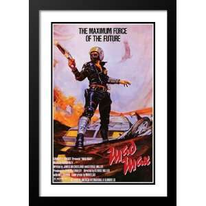 Mad Max 20x26 Framed and Double Matted Movie Poster   Style A   1980 