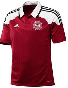   Adidas Denmark Home Jersey Danish Football Club Soccer Shirt Polo Top