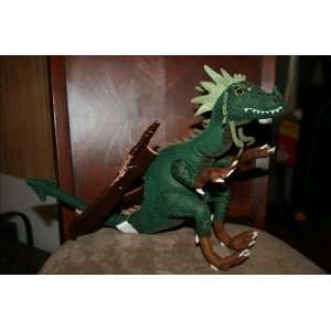 11 Poseable Green Winged Dragon 