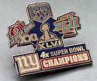 Vintage, 1986 New York Giants NFC Champs/Super Bowl XXI GIANT 6 
